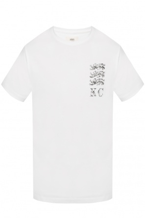 T-shirt with a print and a logo, zdjęcie 1 T-shirt with a print and a logo od Kent & Curwen